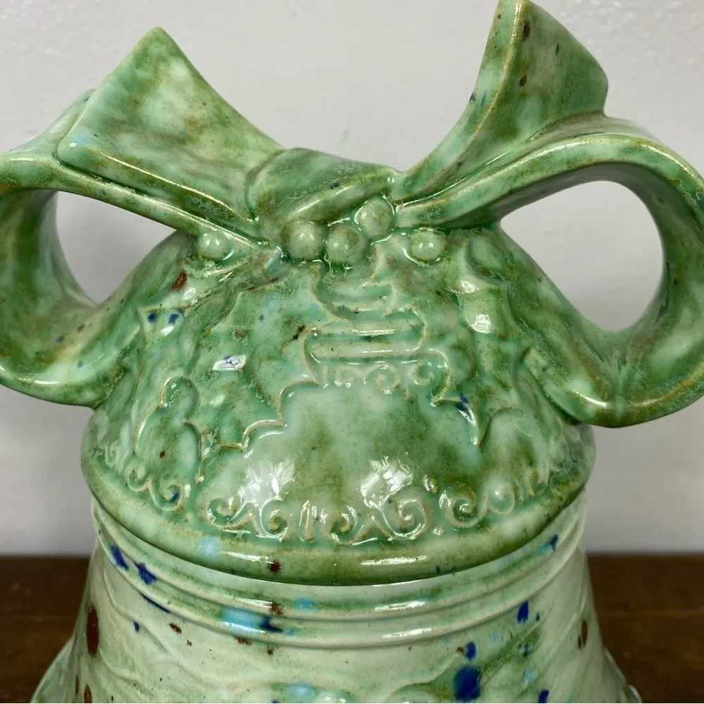 Vintage Christmas Bell cookie jar